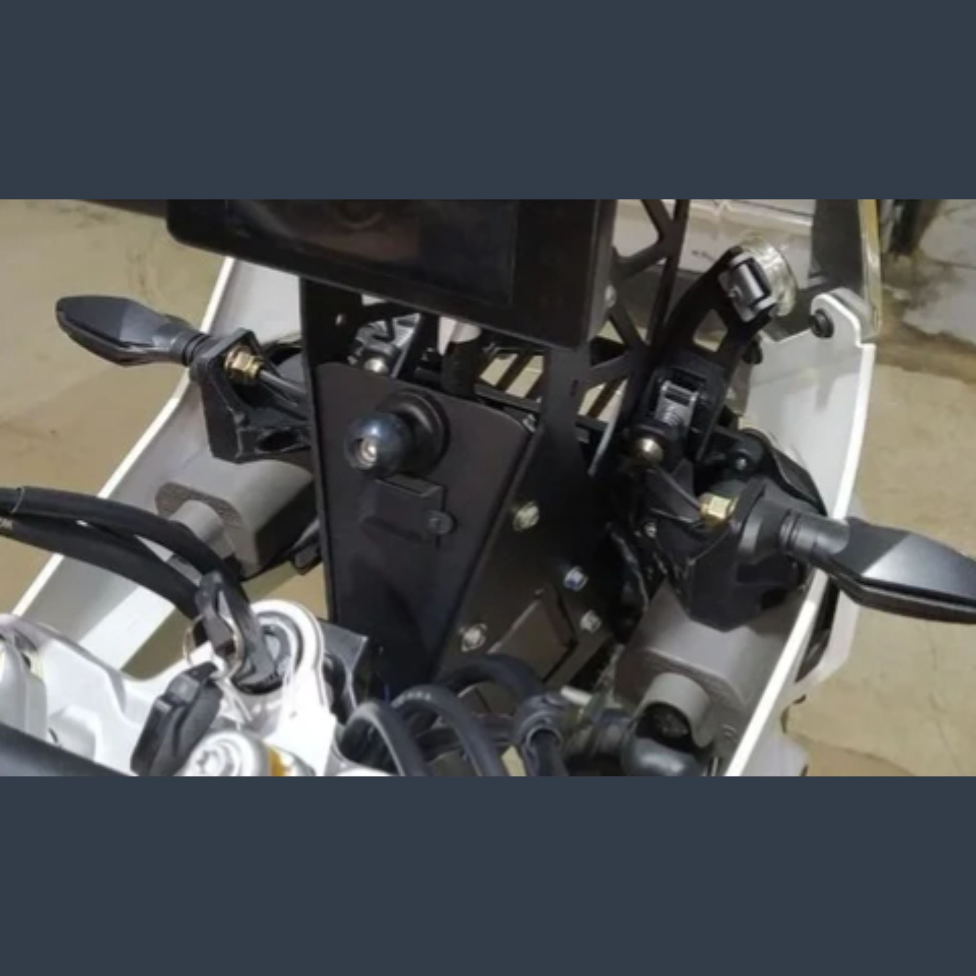 Soporte de intermitente delantero Kove 450 Rally